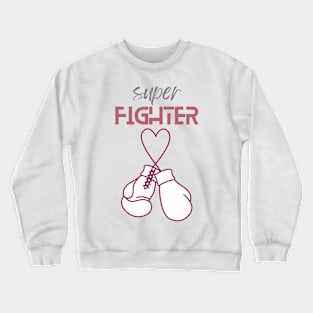 Super fighter printed Crewneck Sweatshirt